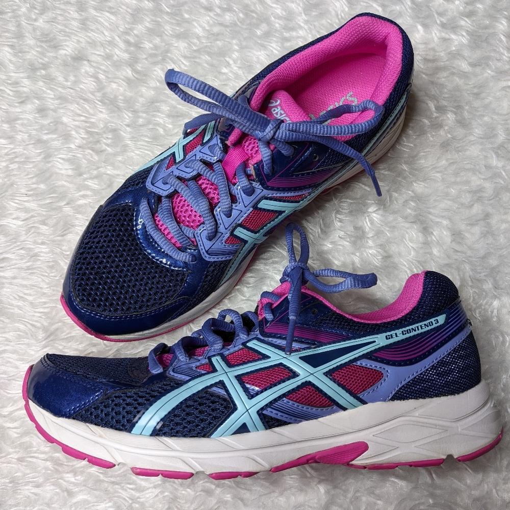 Asics Gel Contend 3 Indigo Blue Sneakers